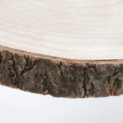 Mica Decorations Pia Boomstam Bijzettafel - Ø29 cm - Lichtbruin