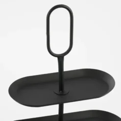 Mica Decorations Rama Etagere 3 Laags - L48 x B20 x H55 cm - Zwart