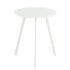 Mica Decorations Seatle bijzettafel wit - h45xd38cm