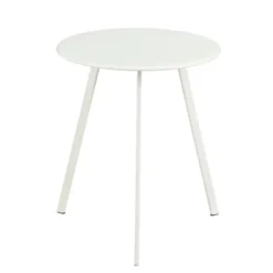 Mica Decorations Seatle bijzettafel wit - h45xd38cm