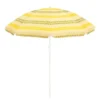Mica Decorations Strandparasol - H180 x Ø160 cm - Geel