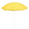 Mica Decorations Strandparasol - H180 x Ø160 cm - Geel