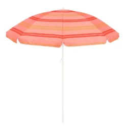 Mica Decorations Strandparasol - H180 x Ø160 cm - Lichtroze
