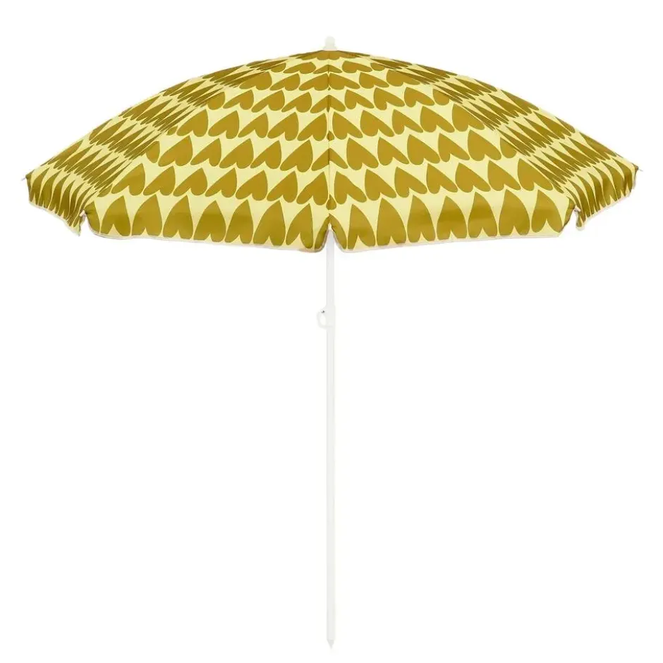Mica Decorations Strandparasol - H180 x Ø160 cm - Bruin