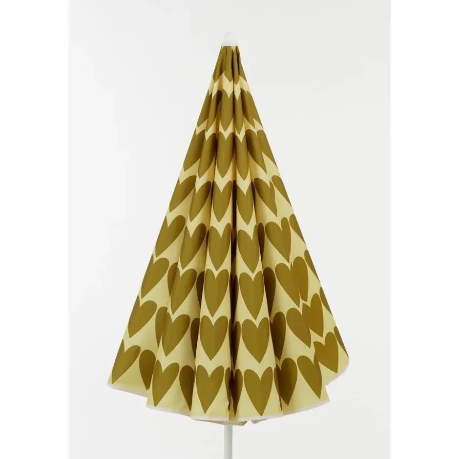 Mica Decorations Strandparasol - H180 x Ø160 cm - Bruin