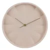 Mica Decorations Tikki Wandklok - 30 cm - roze - kunststof - muur