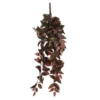 Mica Decorations Tradescantia Kunst Hangplant - H54 cm - Bordeaux