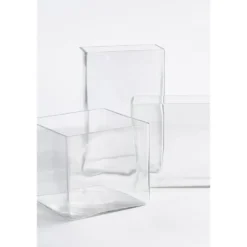 Mica Decorations Vaas - accubak - rechthoekig - 20 x 10 x 30 cm