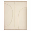 Mica Wanddecoratie Beige 100x80 cm