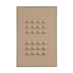 Mica Wanddecoratie Donkerbruin 60x40 cm