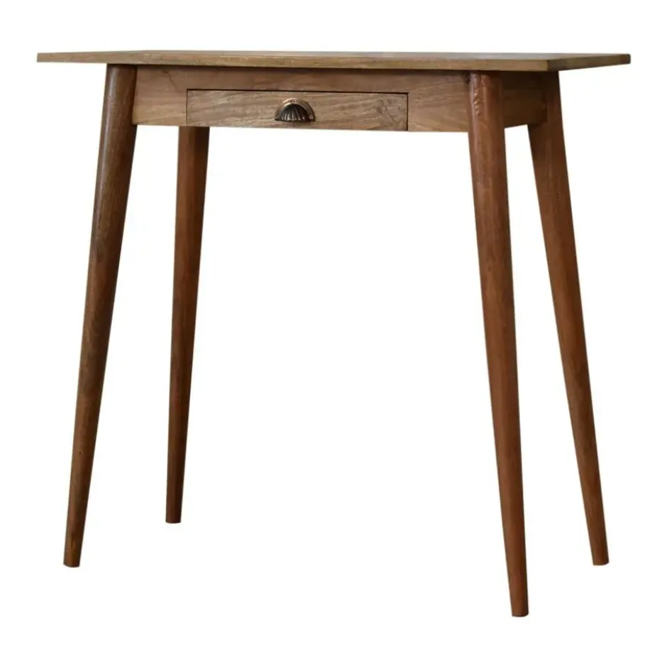 Mini Eiken-achtige Schrijftafel - Nordic Stijl