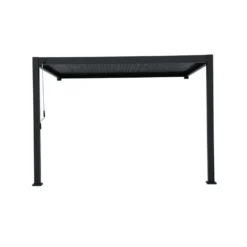 Mirador Classic overkapping muur 300 x 400 cm antraciet