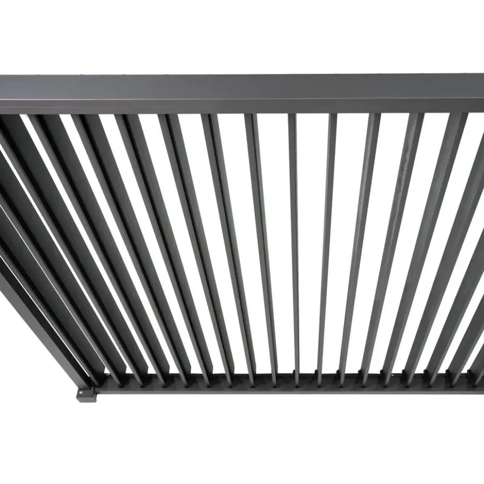 Mirador Deluxe overkapping muur 300 x 530 cm antraciet