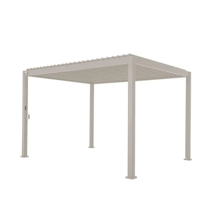 Mirador Deluxe terrasoverkapping 300 x 400 cm grijs