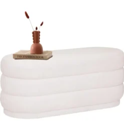 MISOU Teddy Poef Cozy - Wit
