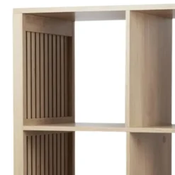MISOU Wandkast 9 Vakken Klaus - Bruin