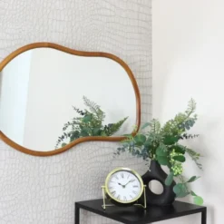 MISOU Wandspiegel Hout Amy - Transparant