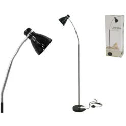 Moderne Verstelbare Vloerlamp 140cm – Staand - Verstelbaar – Zwart