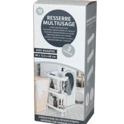 Modern Spirit Keuken/badkamer trolley - 3 laags - 40 x 70 cm