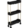 Modern Spirit Keuken/badkamer trolley - 3 laags - 40 x 70 cm