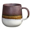 Mok met oor Pippa - paars - stoneware - 400 ml