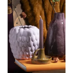Mok met oor Pippa - paars - stoneware - 400 ml