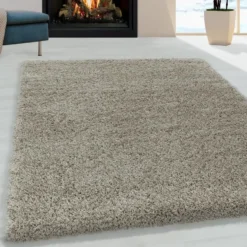 Monaco Soft Shaggy Hoogpolig Vloerkleed Beige - 200x290 CM