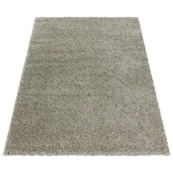 Monaco Soft Shaggy Hoogpolig Vloerkleed Beige - 240x340 CM