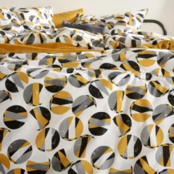 Moodit Dekbedovertrek Odil Marble - Lits Jumeaux - 240 x 220 cm - Katoen