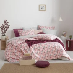 Moodit Dekbedovertrek Odil Monica Blush - 240 x 220 + 2x 60 x 70 cm - Roze