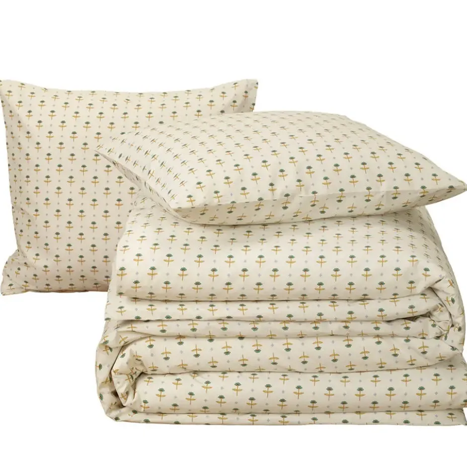 Moodit Dekbedovertrek Odil Sandflower - 200 x 200/220 + 2x 60 x 70 cm - Katoen