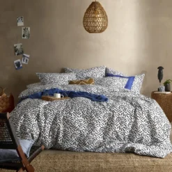 Moodit Dekbedovertrek Odil Tinto - Lits Jumeaux - 240 x 220 cm - Katoen