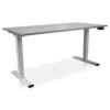 MRC COMFORT elektrisch ARBO zit-sta bureau - 180x80cm - wit - grijs