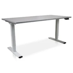 MRC COMFORT elektrisch ARBO zit-sta bureau - 180x80cm - wit - grijs