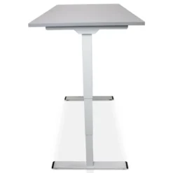 MRC COMFORT elektrisch ARBO zit-sta bureau - 180x80cm - wit - grijs