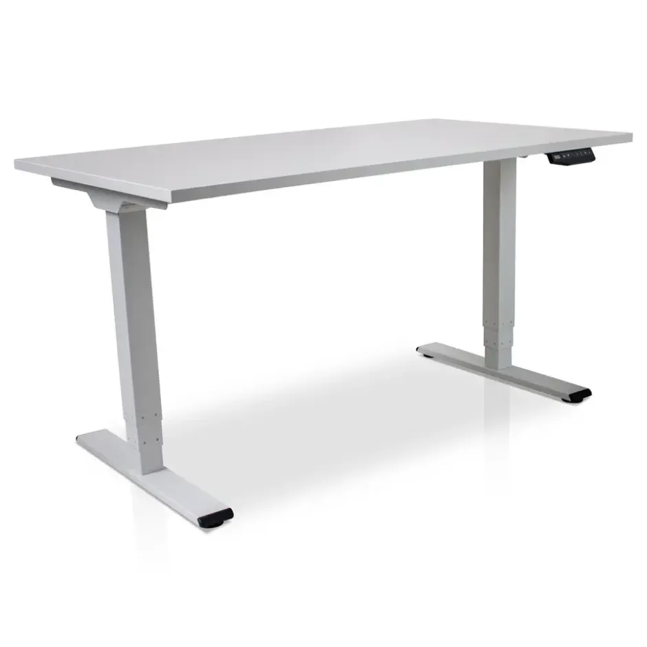 MRC COMFORT elektrisch ARBO zit-sta bureau - 120x80cm - wit