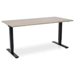 MRC COMFORT elektrisch zit sta bureau - 160x80 - midden eiken