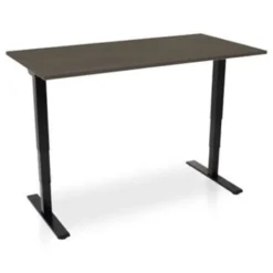 MRC COMFORT elektrisch zit sta bureau - 160x80 - bruin eiken