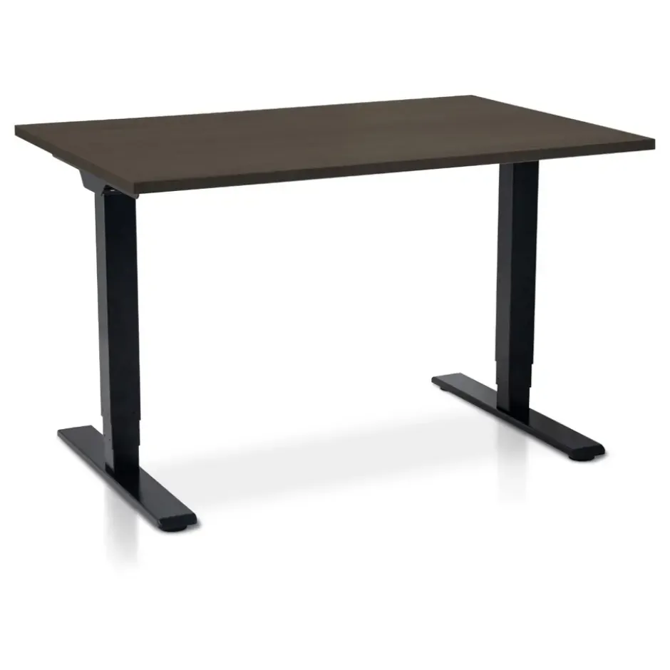 MRC COMFORT elektrisch zit sta bureau - 140x80 - bruin eiken