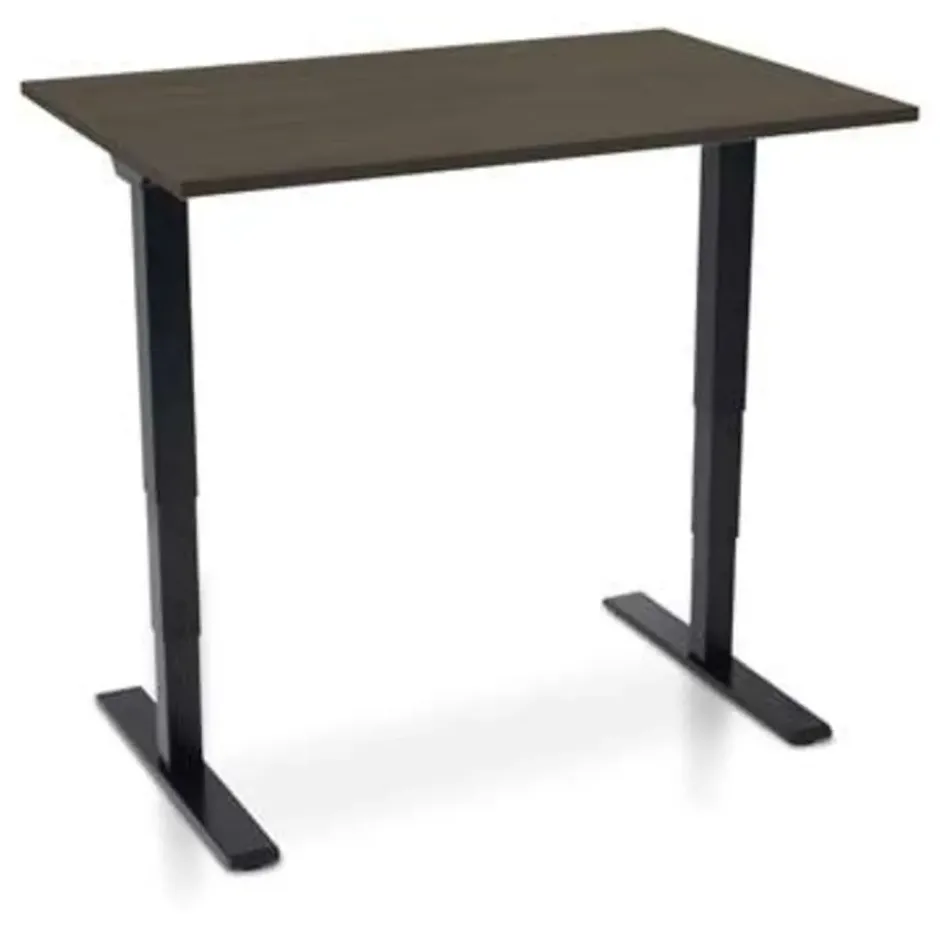 MRC COMFORT elektrisch zit sta bureau - 140x80 - bruin eiken