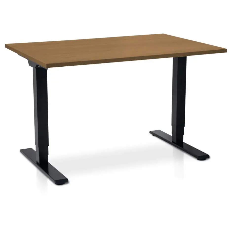 MRC COMFORT elektrisch zit sta bureau - 120x80 - havanna