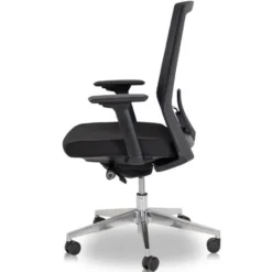 MRC COMFORT Set - Zit-sta bureau + stoel - 140x80 - midden eiken