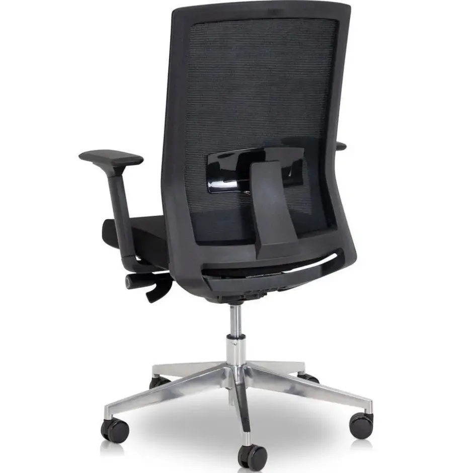 MRC COMFORT Set - Zit-sta bureau + stoel - 160x80 - robuust eiken