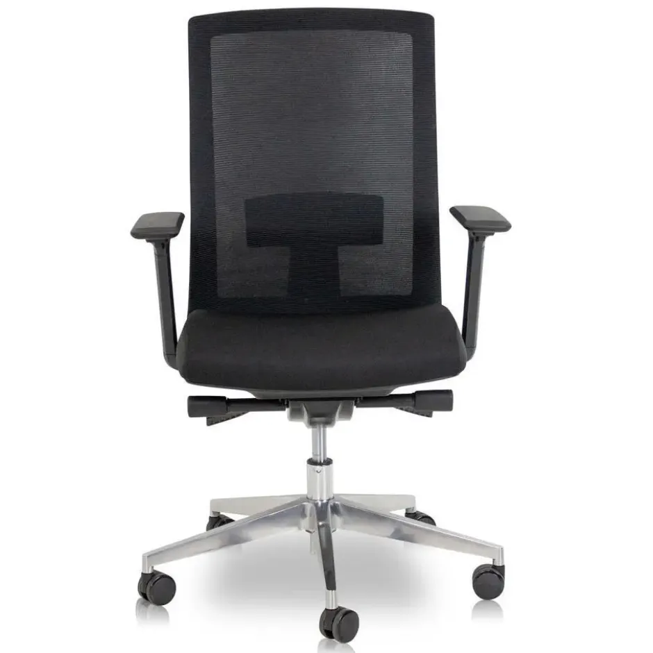 MRC COMFORT Set - Zit-sta bureau + stoel - 160x80 - robuust eiken