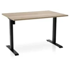 MRC EASY elektrisch ARBO zit-sta bureau - 120x80 cm - robuust eiken