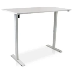 MRC EASY elektrisch ARBO zit-sta bureau - 160x80cm - wit - wit