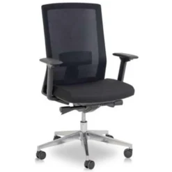 MRC EASY Set - Zit-sta bureau + bureaustoel - 140x80 - robuust eiken