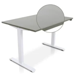 MRC EASY Zit-Sta Bureau – Elektrisch Verstelbaar – 120x80 cm – Blad Forest Green