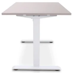 MRC EASY Zit-Sta Bureau – Elektrisch Verstelbaar – 120x80 cm – Blad Sand Grey