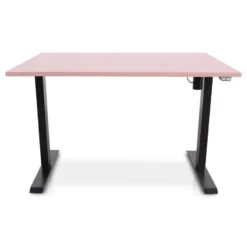 MRC EASY Zit-Sta Bureau – Elektrisch Verstelbaar – 120x80 cm – Blad Dusty Rose